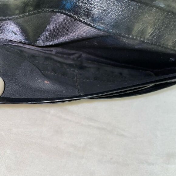 Brighton Leather Crossbody Wallet on Chain Black Small - Picture 6 of 13